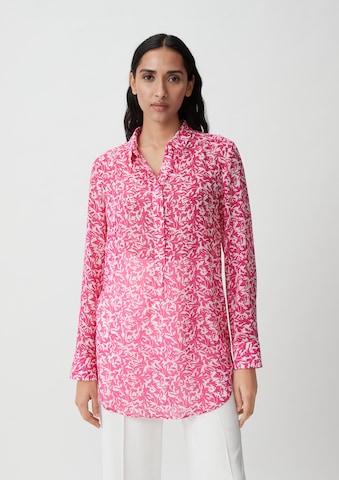 COMMA Blouse in Roze: voorkant