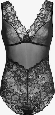 Evoni Bodysuit in Black: front