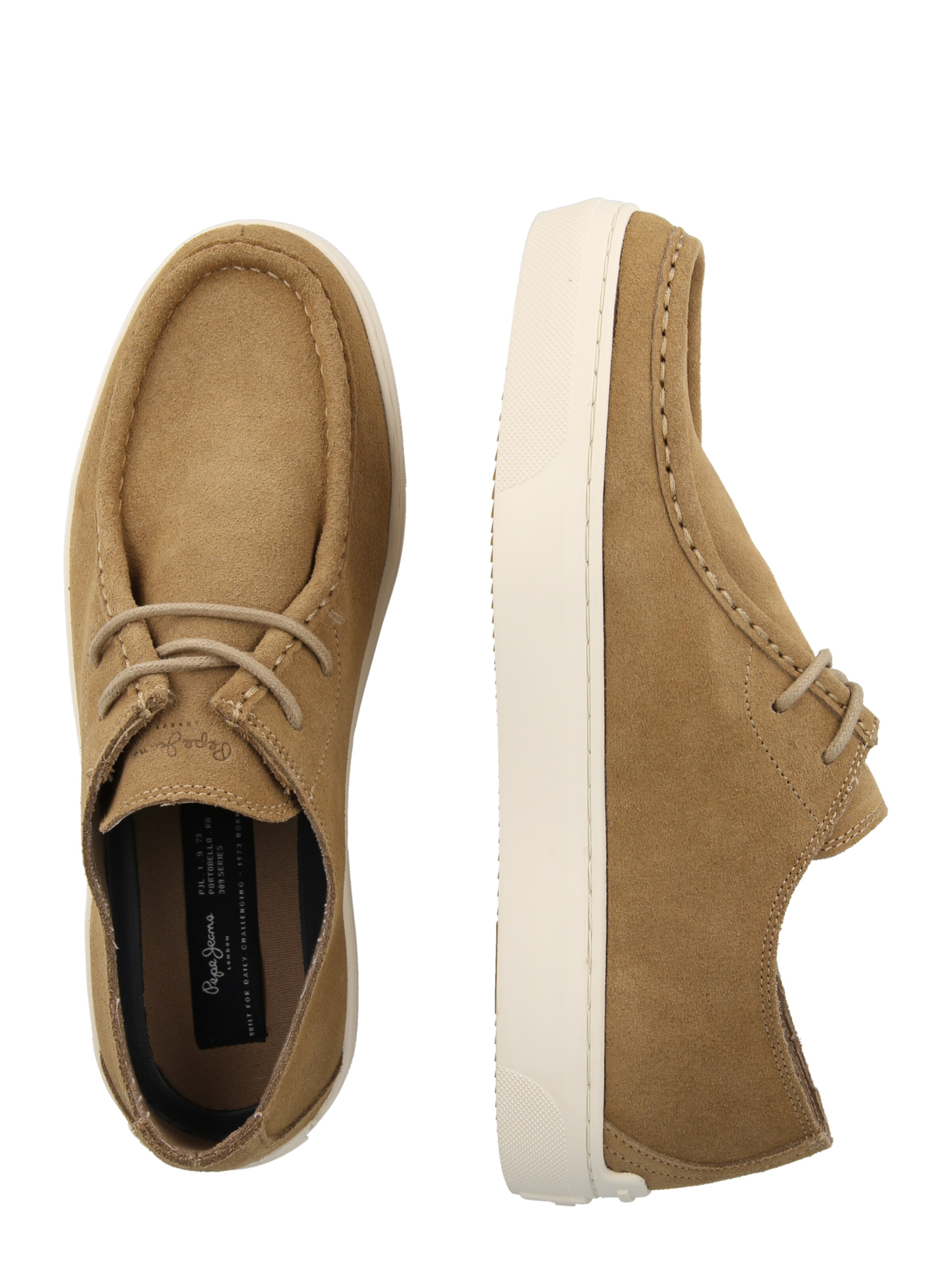 Pepe Jeans Mocassins 'CAMDEN NORTH M' in Beige