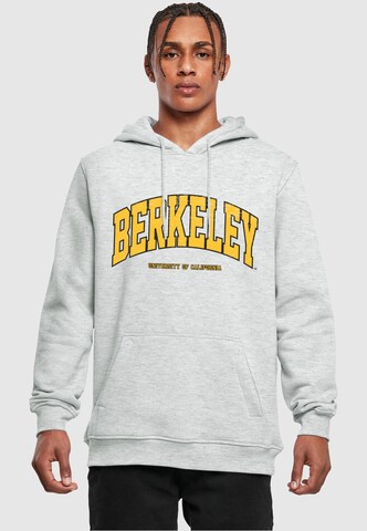 Sweat-shirt 'Berkeley University' Merchcode en gris : devant