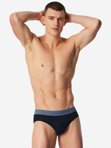 Slip ' 95/5 ' SCHIESSER en bleu : devant