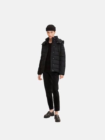 TOM TAILOR Jacke in Schwarz