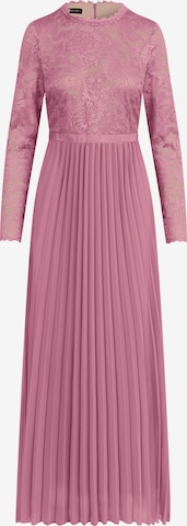 APART Evening Dress in Pink: front
