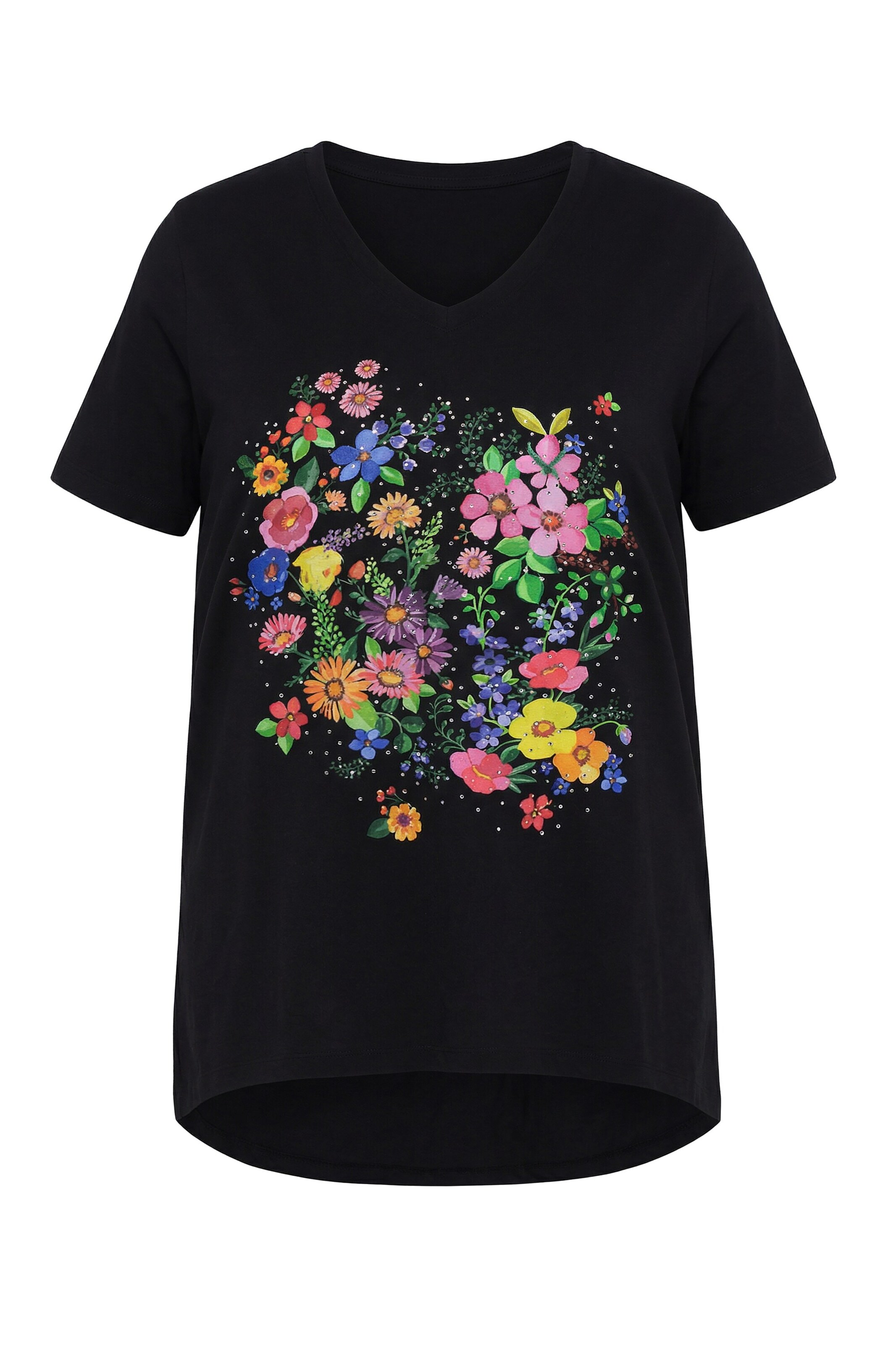 MIAMODA Shirt in Black: front
