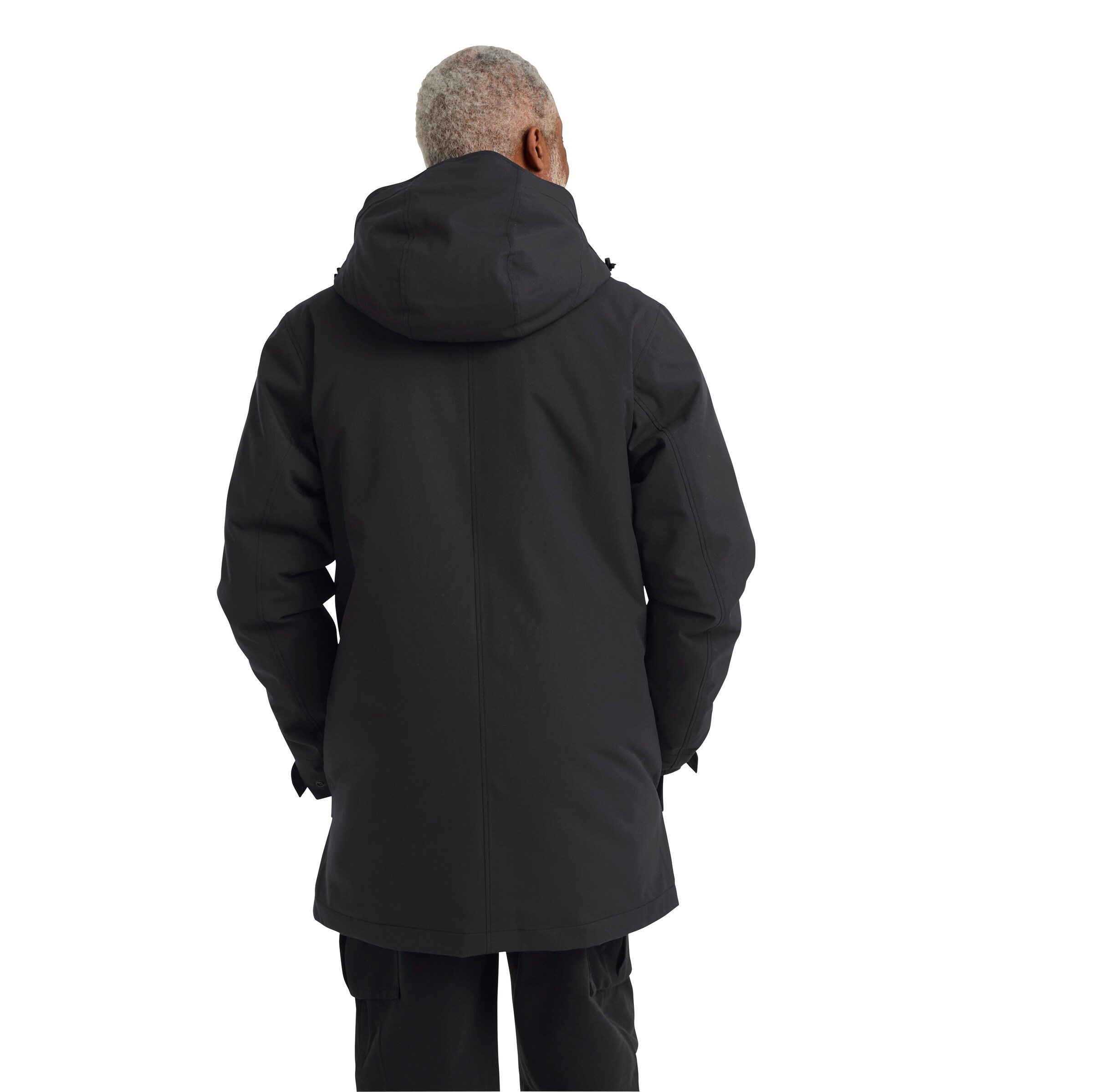 JACK WOLFSKIN Winter Parka in Black