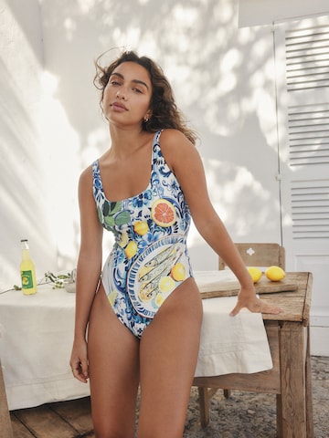 Maillot de bain Next en blanc : devant