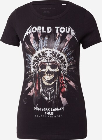 EINSTEIN & NEWTON T-Shirt 'World Tour' in Schwarz: predná strana