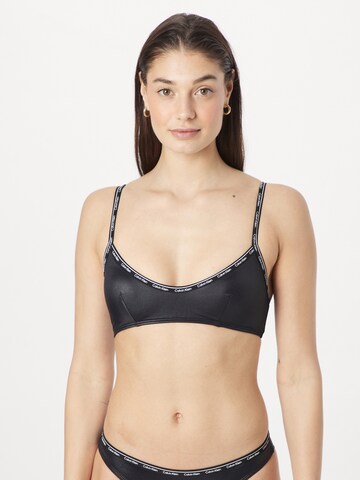 Bustino Top per bikini di Calvin Klein Swimwear in nero: frontale