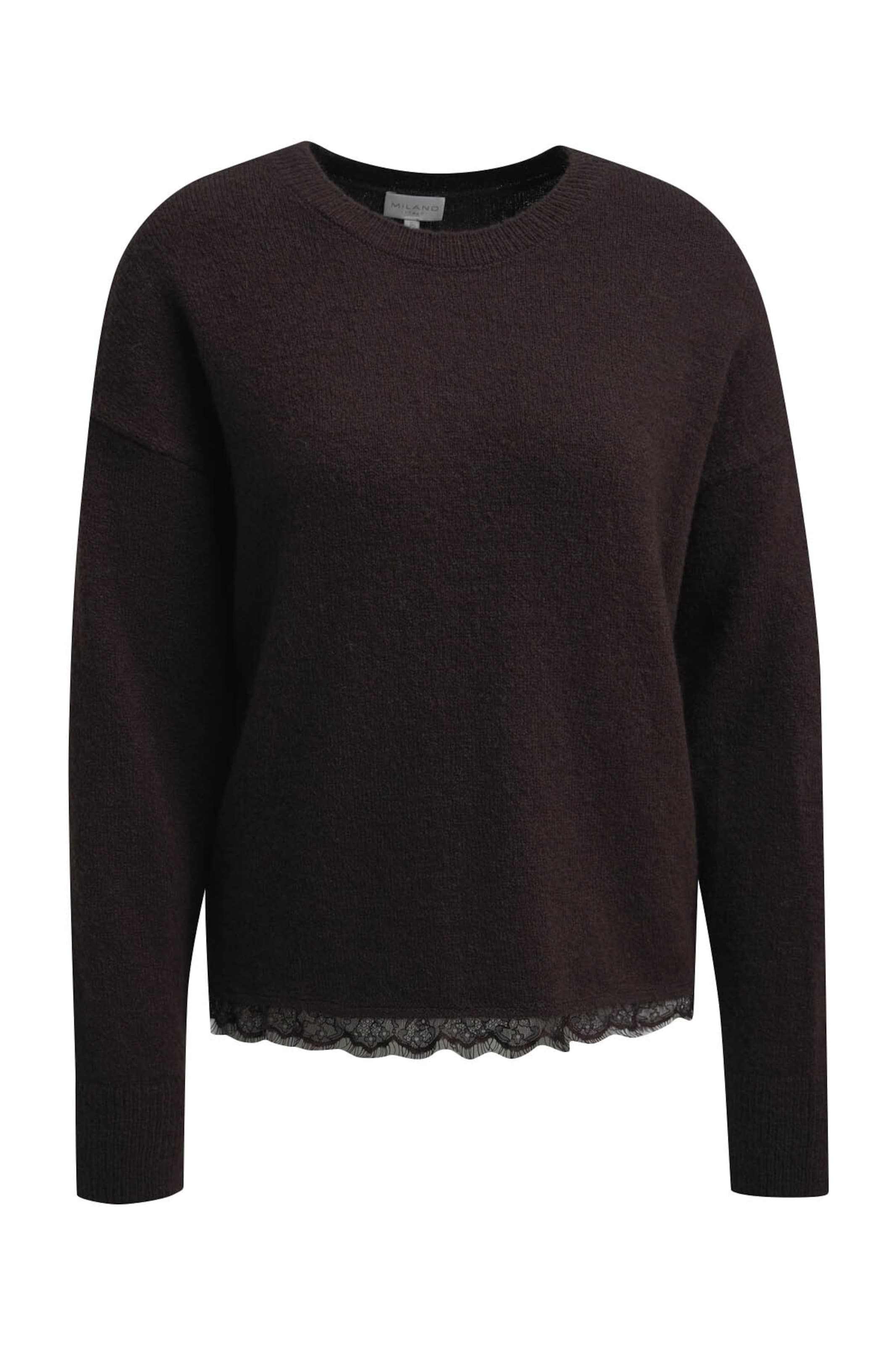 Milano Italy Sweater in Brown: front