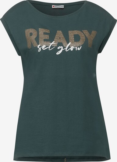 Tricou STREET ONE pe verde închis, Vizualizare produs