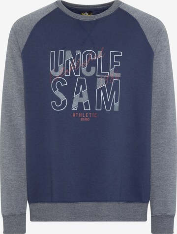 UNCLE SAM Sweatshirt in Blau: predná strana