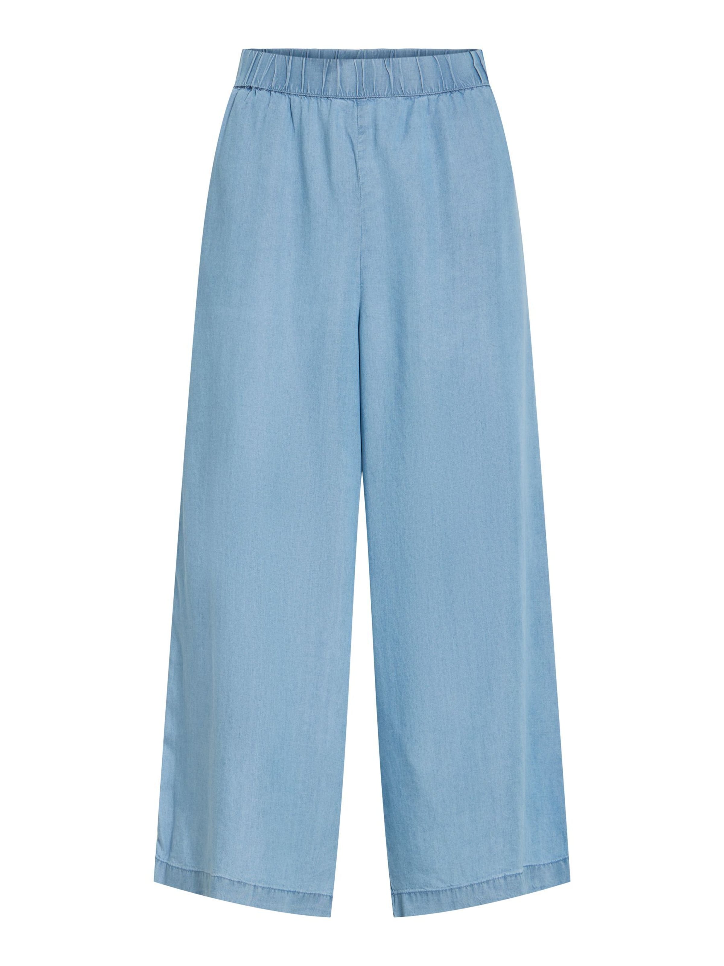 Wide leg Pantaloni 'VITEA' di VILA in blu: frontale