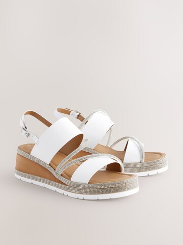 Next Sandali 'Forever Comfort' | bela barva