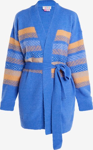 Cardigan IZIA en bleu : devant