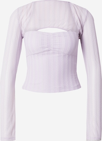 millane Shirt in Purple: front
