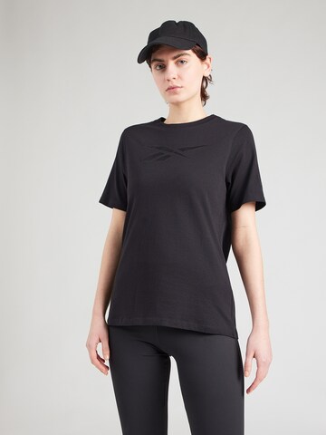 Reebok Funkčné tričko 'AUDREY TONAL' - Čierna: predná strana