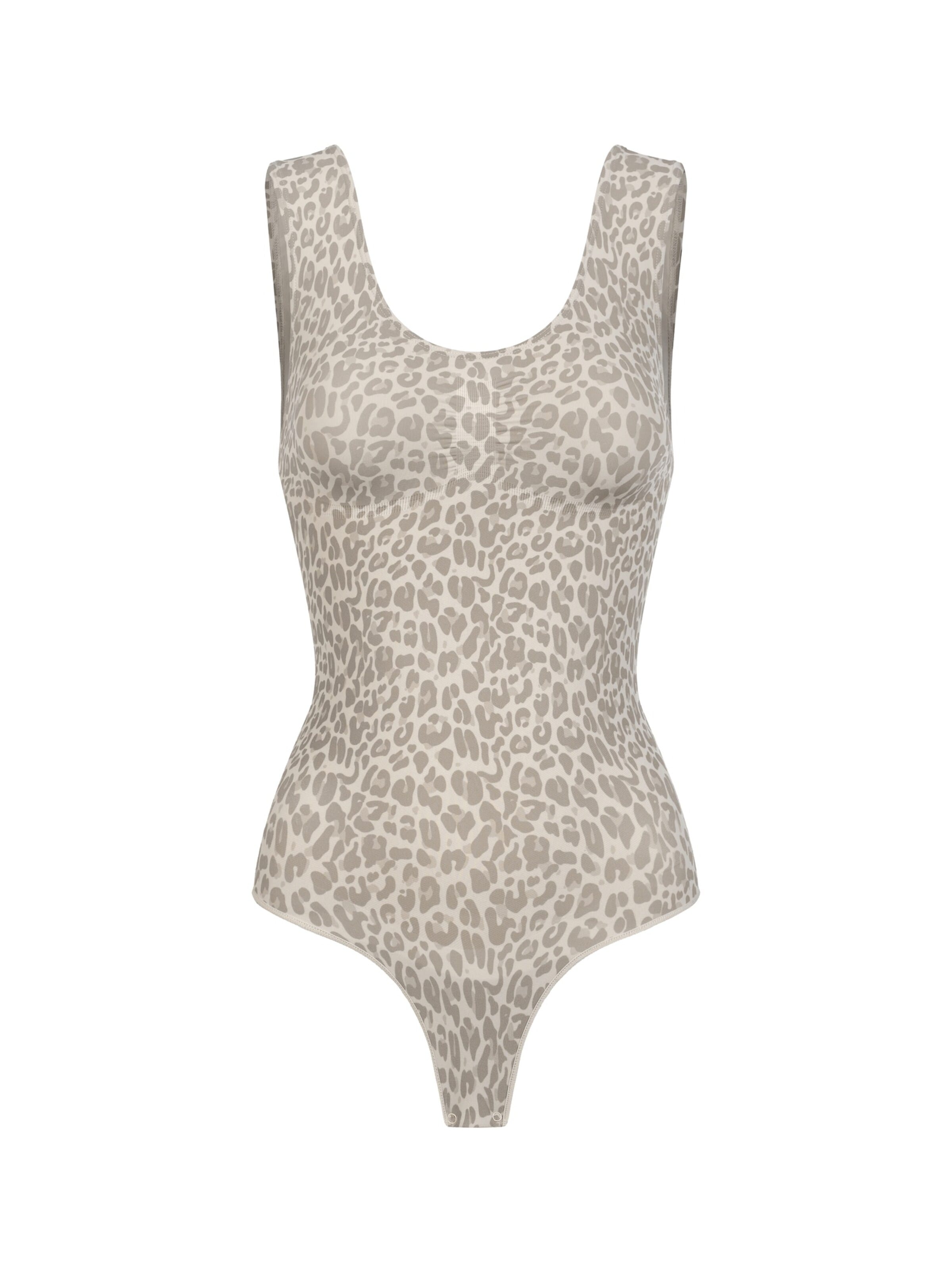 cfab Body modelant 'Tank Bodysuit Sculpting Shapewear mit String' en XS en beige foncé, Vue avec produit