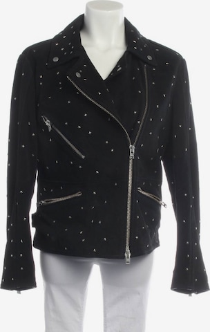 Closed Lederjacke / Ledermantel L in Schwarz: Vorderseite