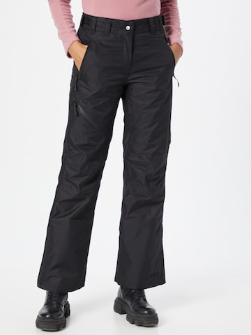 Regular Pantalon de sport 'CURLEW' ICEPEAK en noir : devant