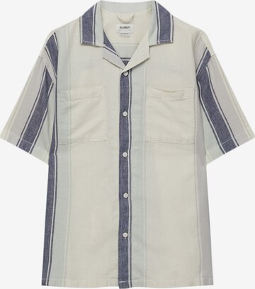 Pull&BearRegular Fit Košulja - bijela boja: prednji dio