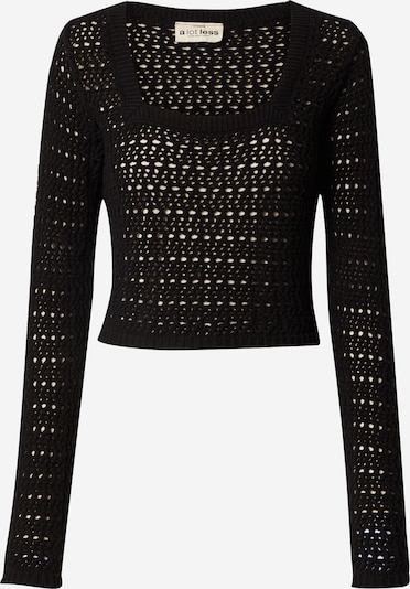 A LOT LESS Pullover 'Nora' in schwarz, Produktansicht