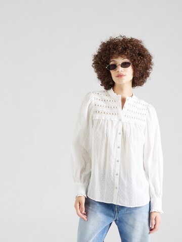 GARCIA - Blusa en blanco: frente