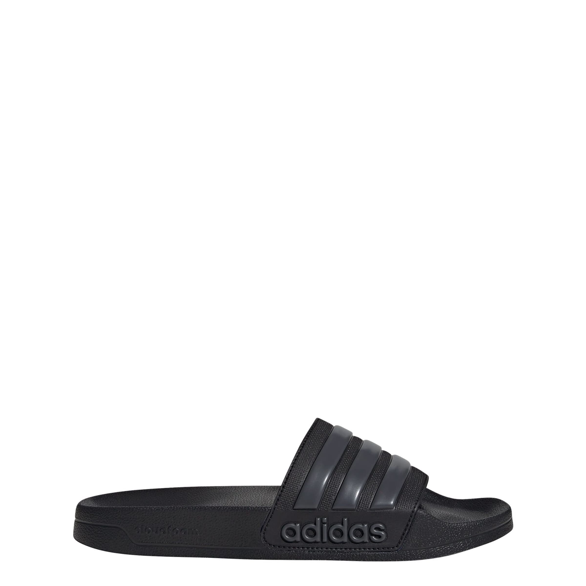 ADIDAS SPORTSWEAR - Zapatos abiertos 'Adilette' en negro: frente