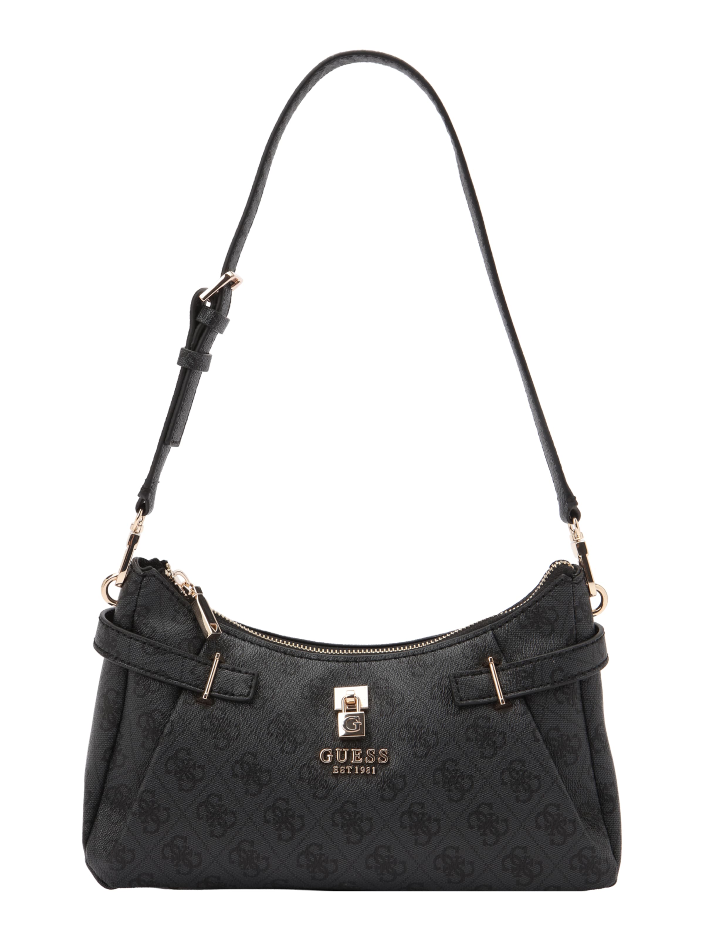 Sac bandoulière 'Yesba' GUESS en noir : devant
