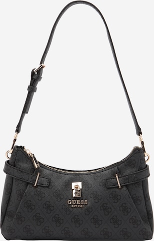 Sac bandoulière 'Yesba' GUESS en noir : devant