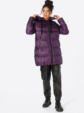 No. 1 Como Winter Jacket 'LEONIE' in Purple: front