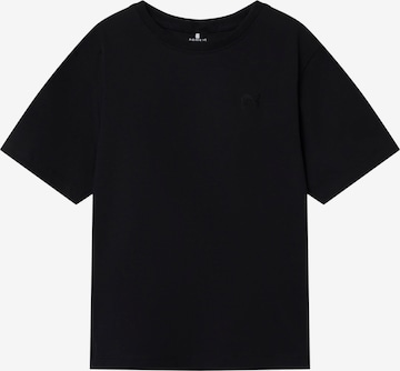 NAME IT Shirt 'Greg' in Schwarz: Vorderseite