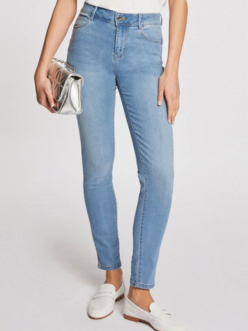 Morgan Slimfit Jeans i blå: framsida