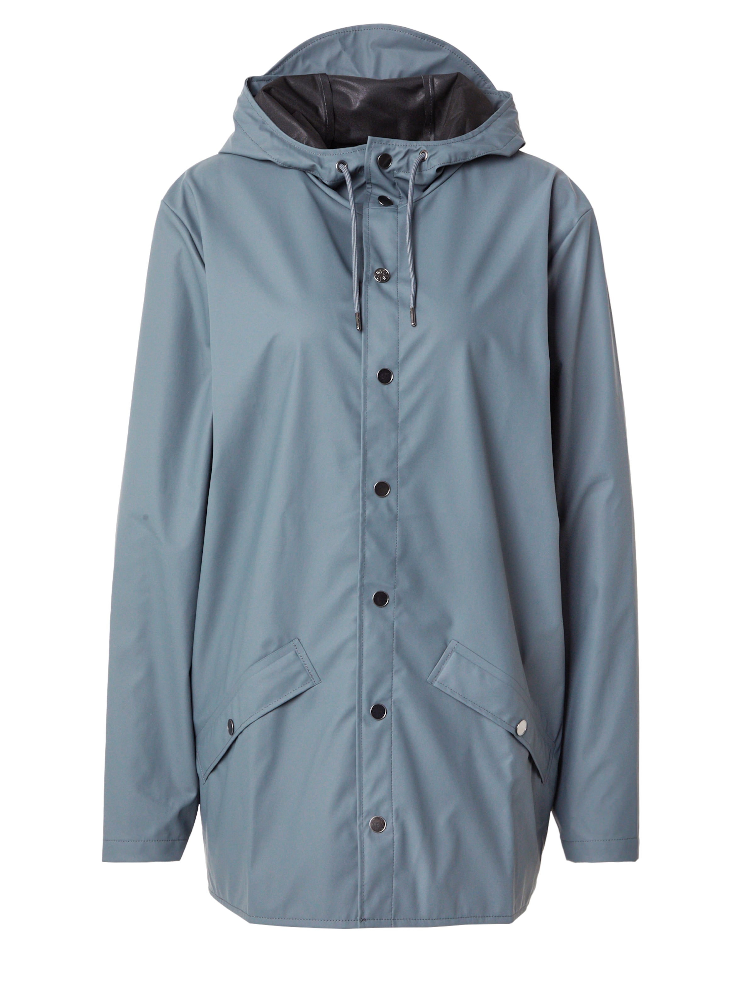 RAINS Funkční bunda – zelená: přední strana