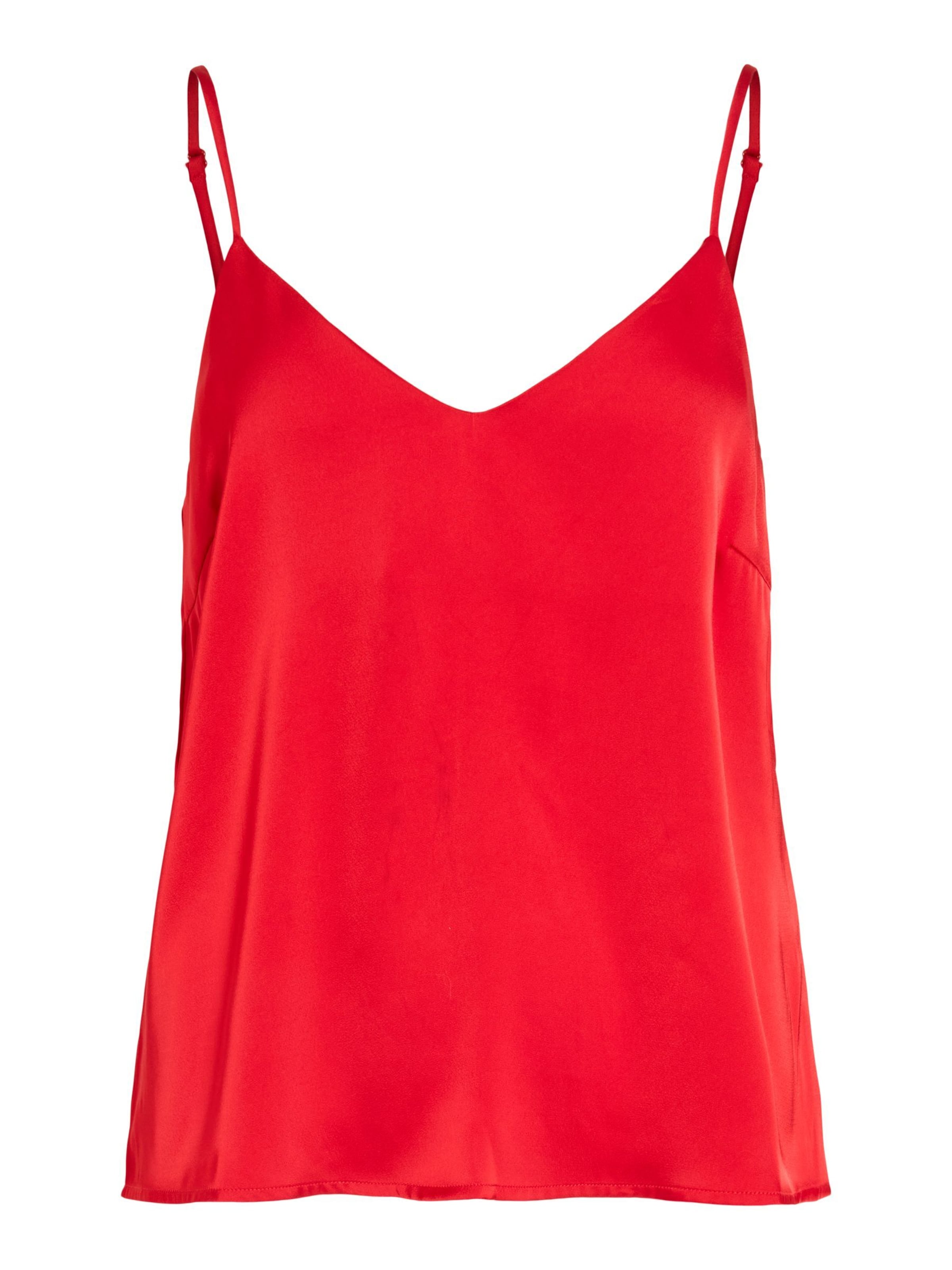 VILA - Top en rojo: frente