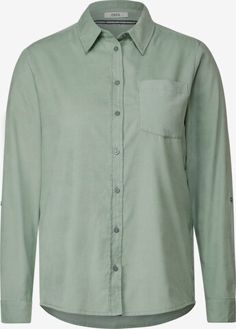 CECIL Blouse in Groen: voorkant