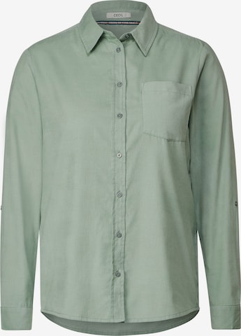 Camicia da donna di CECIL in verde: frontale