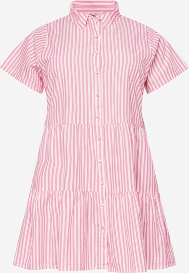 Cotton On Curve Рокля тип риза 'NIKKI' в розово / бяло, Преглед на продукта