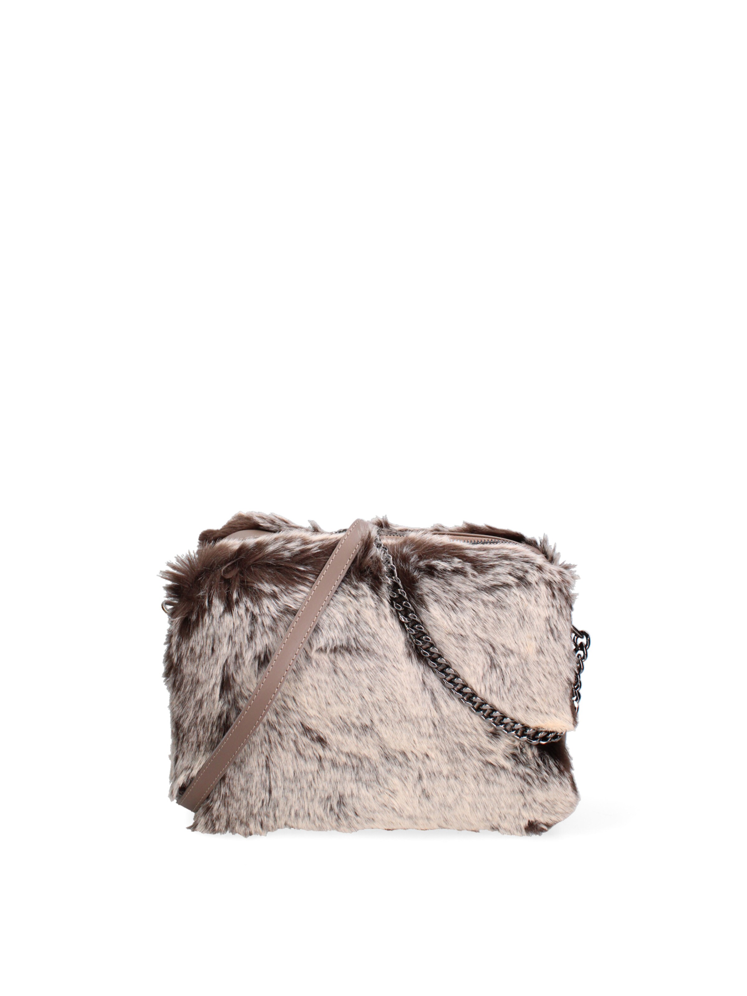 Sac bandoulière Gave Lux en beige : devant