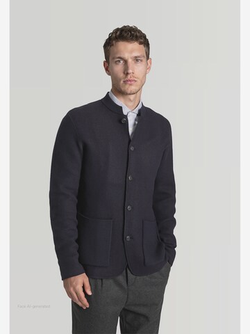 MAERZ Muenchen Knit cardigan in Blue: front