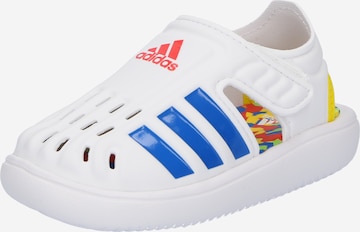 ADIDAS SPORTSWEAR Beach & Pool Shoes in White: front