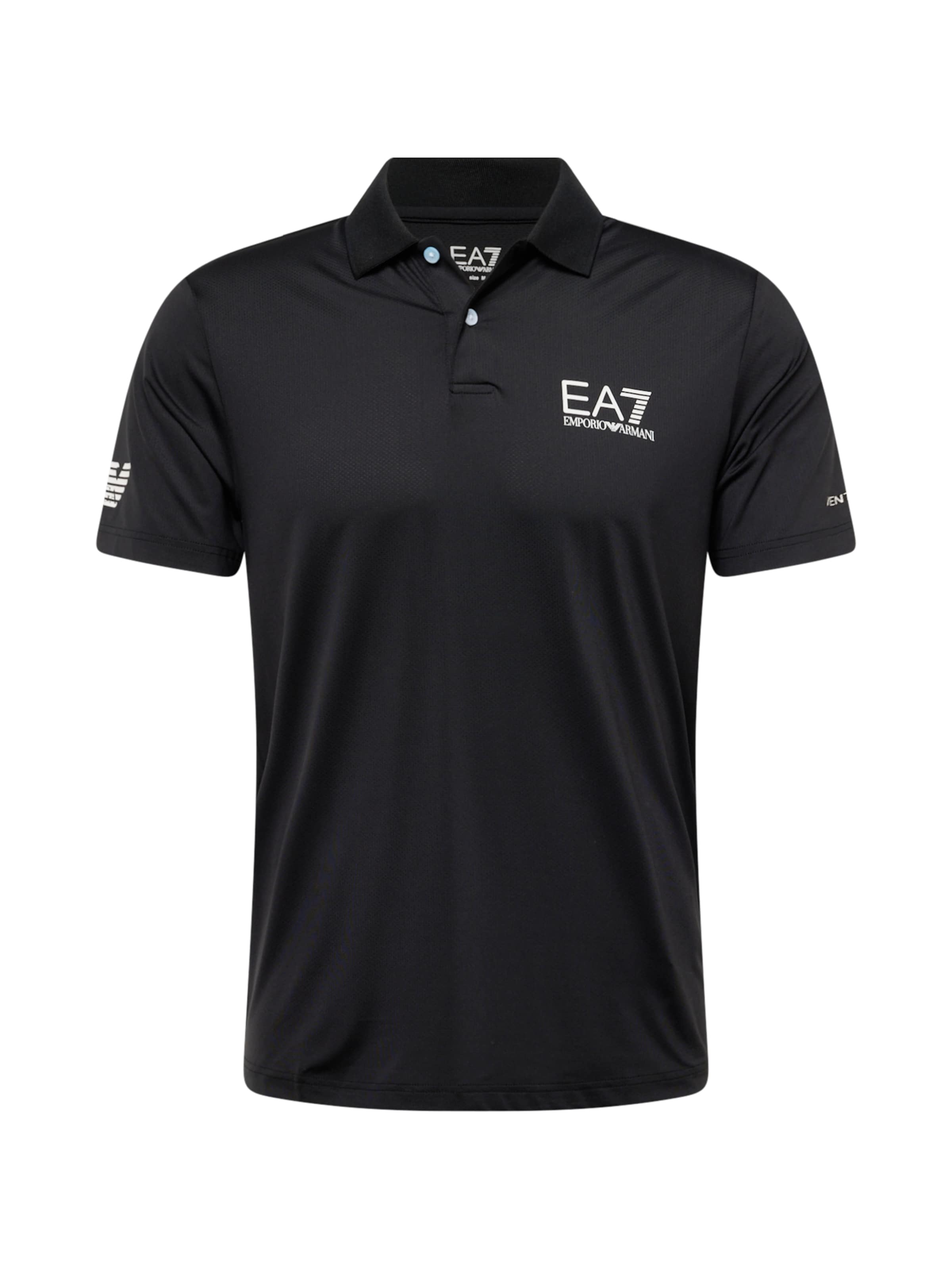 T-Shirt EA7 Emporio Armani en noir : devant