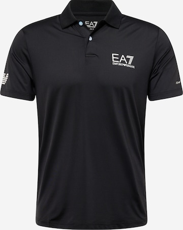 EA7 Emporio Armani Shirt in Black: front