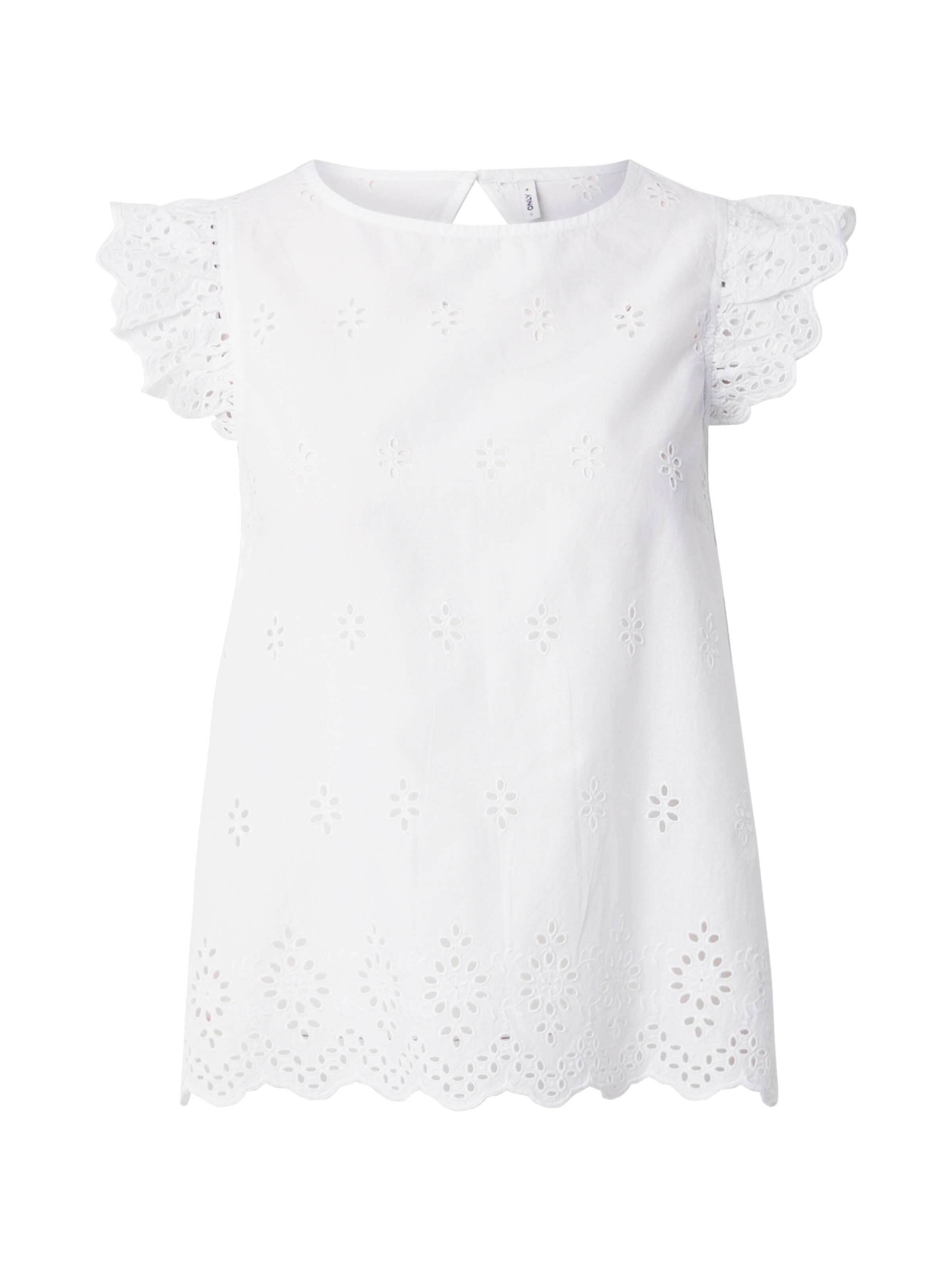 ONLY - Blusa 'ONLLOU' em branco: frente