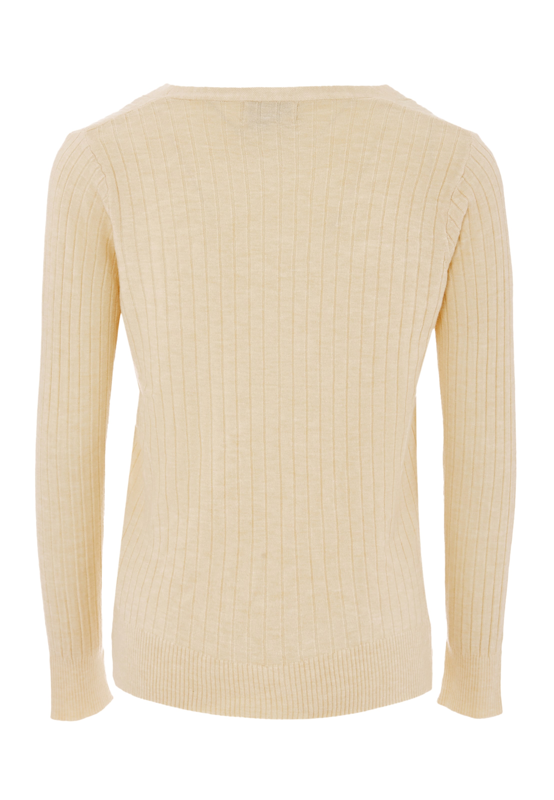 ZITHA - Casaco de malha em bege