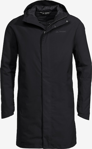 VAUDE Outdoorjacke 'Cyclist' in Schwarz: Vorderseite