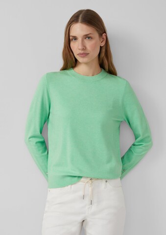 s.Oliver Свитер в Зеленый: спереди