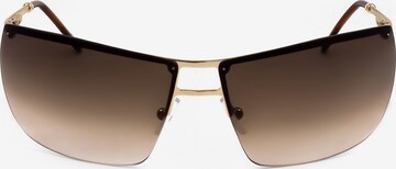 Occhiali da sole 'LESLIE/S' di Bobsdrunk in oro: frontale