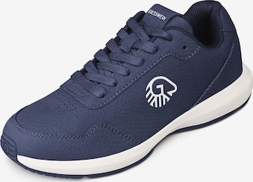 Baskets basses GIESSWEIN en bleu : devant