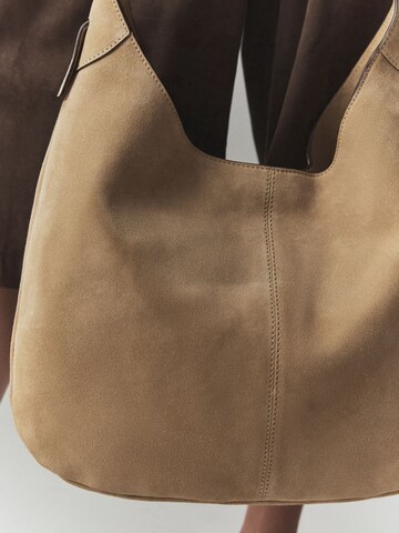 Next Skuldertaske i beige