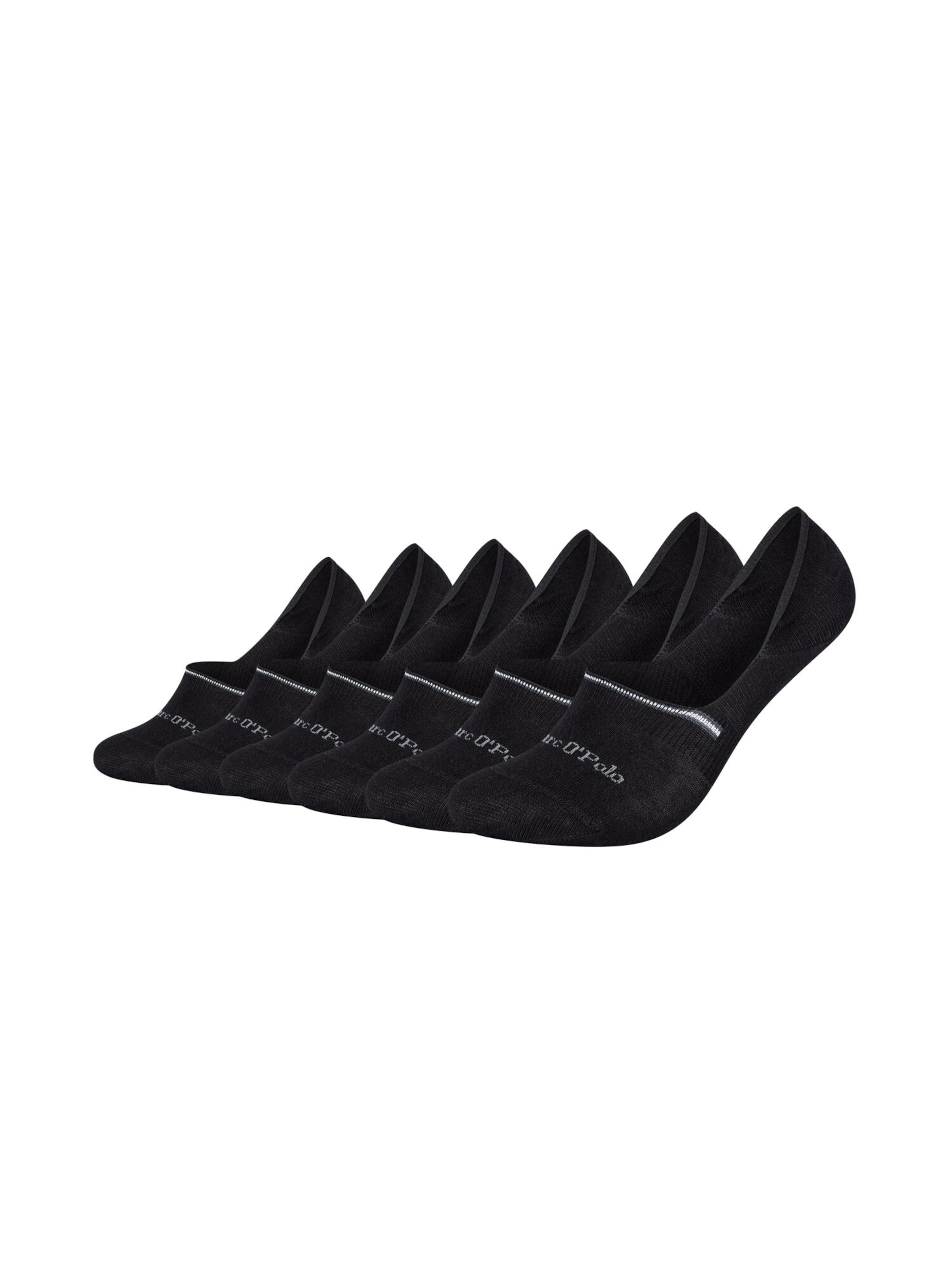 Chaussure basse Marc O'Polo en noir : devant